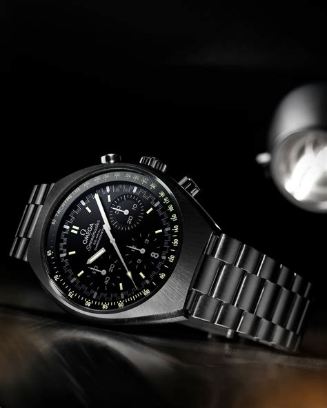 Mark II Speedmaster Steel Chronograph Watch 